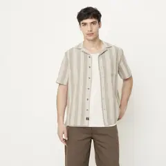 BEARCLIFF - Camisa Algodón Regular Fit Hombre