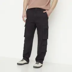 BEARCLIFF - Pantalón Algodón Cargo Fit Casual Hombre