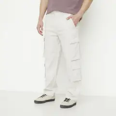 BEARCLIFF - Pantalón Algodón Cargo Fit Casual Hombre