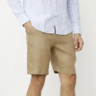 LA MARTINA - Short 100% Lino Regular Fit Hombre