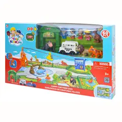 TINY KIDDOM - Set De Juego Zoologico De Criaturas Felices
