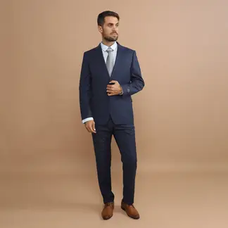 LA MARTINA - Terno Lana Slim Fit Hombre