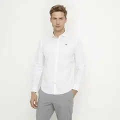 WOLF&HANK - Camisa 100% Algodón Casual Hombre
