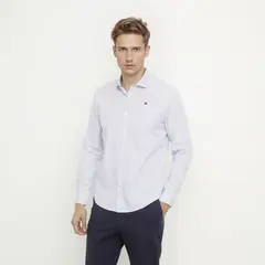 WOLF&HANK - Camisa 100% Algodón Casual Hombre