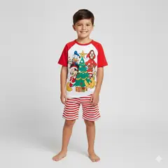 DISNEY - Pijama Niño Navidad Mickey Mouse