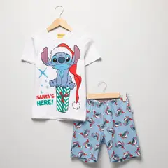 DISNEY - Pijama Niña Navidad Lilo Y Stitch