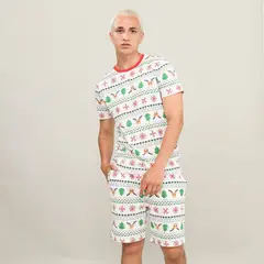 BEARCLIFF - Pijama Algodón Navidad Hombre