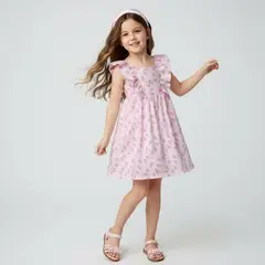 YAMP - Vestido Niña Algodón