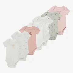 YAMP - Body Bebé Niña Pack X3 Algodón