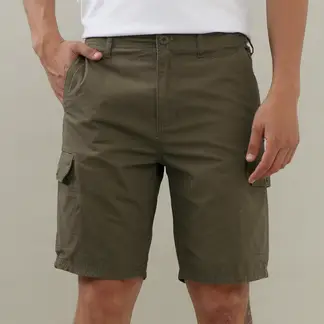 DOO AUSTRALIA - Short Jean 100% Algodón Casual Hombre