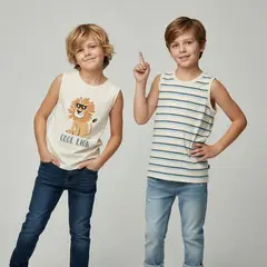 YAMP - Polo Niño Pack X2 Algodón