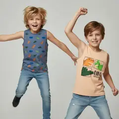 YAMP - Polo Niño Pack X2 Algodón