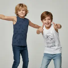 YAMP - Polo Niño Pack X2 Algodón