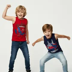 SPIDERMAN - Polo Niño Pack X2 Spider-man
