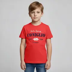 CONIGLIO - Polo Manga Corta Niño Algodón