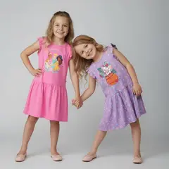 PRINCESS - Vestido Niña Pack X2
