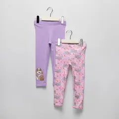 PAW PATROL - Legging Niña Algodón Pack X2