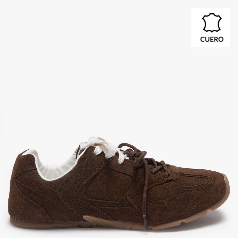 Zapatillas Urbanas Mujer de Cuero