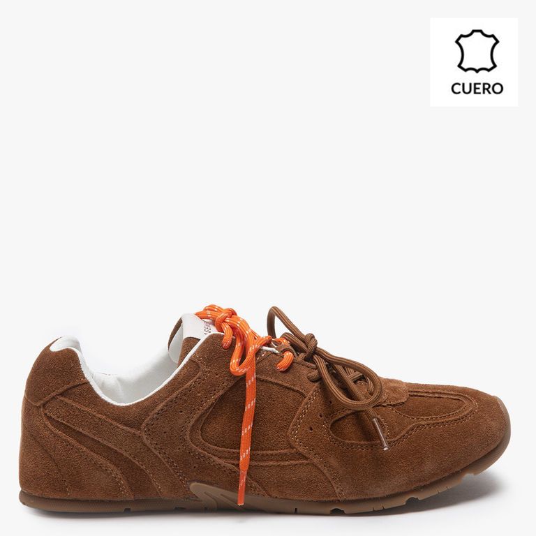 Zapatillas Urbanas Mujer de Cuero