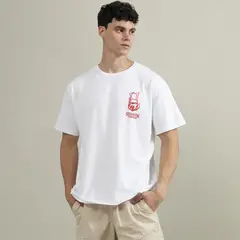 STRANGER THINGS - Polo 100% Algodón Relaxed Fit Hombre