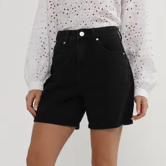 BASEMENT - Short Denim Mujer
