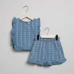 YAMP - Conjunto Bebé Niña Algodón