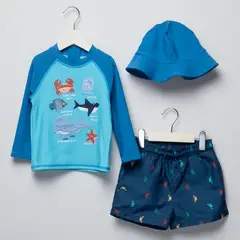 YAMP - Traje de Baño Bebé Niño 3pzas