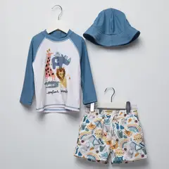 YAMP - Traje de Baño Bebé Niño 3pzas