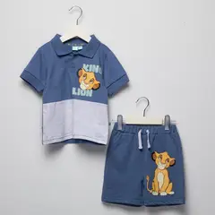 REY LEON - Conjunto Bebé Niño Algodón