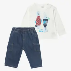 YAMP - Conjunto Bebé Niño Algodón