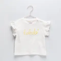 YAMP - Polo Manga Corta Bebé Niña Algodón