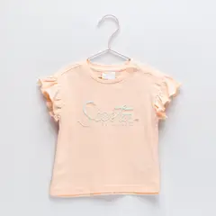 YAMP - Polo Manga Corta Bebé Niña Algodón