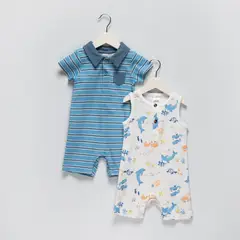 YAMP - Enterizo Bebé Niño Pack X2