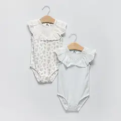 YAMP - Body Bebé Niña Pack X2