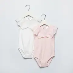 YAMP - Body Bebé Niña Pack X2