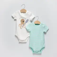 YAMP - Body Bebé Niño Pack X2