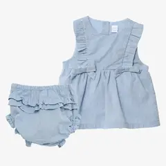 YAMP - Conjunto Bebé Niña Algodón