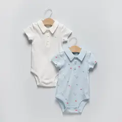 YAMP - Body Bebé Niño Pack X2