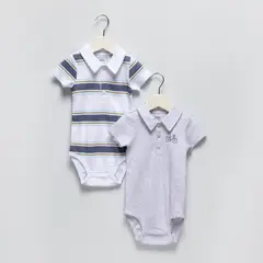 YAMP - Body Bebé Niño Pack X2