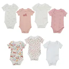 YAMP - Body Bebé Niña Pack X7