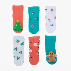 YAMP - Medias Bebé Niño Niña Navidad Pack X3