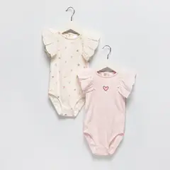 YAMP - Body Bebé Niña Pack X2