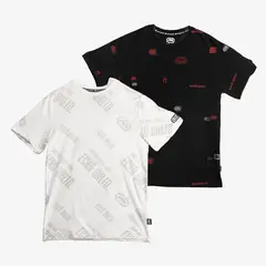 ECKO - Polo Manga Corta Niño Pack X2 Algodón