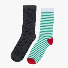 FEDERATION - Medias Niño Navidad Pack X2 Algodón