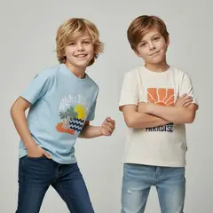 YAMP - Polo Niño Pack X2 Algodón