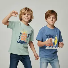 YAMP - Polo Niño Pack X2 Algodón