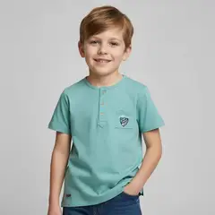 CONIGLIO - Polo Manga Corta Niño Algodón