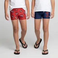 SPIDERMAN - Traje De Baño Niño Pack X2 Spider-man