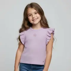 YAMP - Polo Niña Algodón