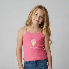 YAMP - Polo Niña Algodón